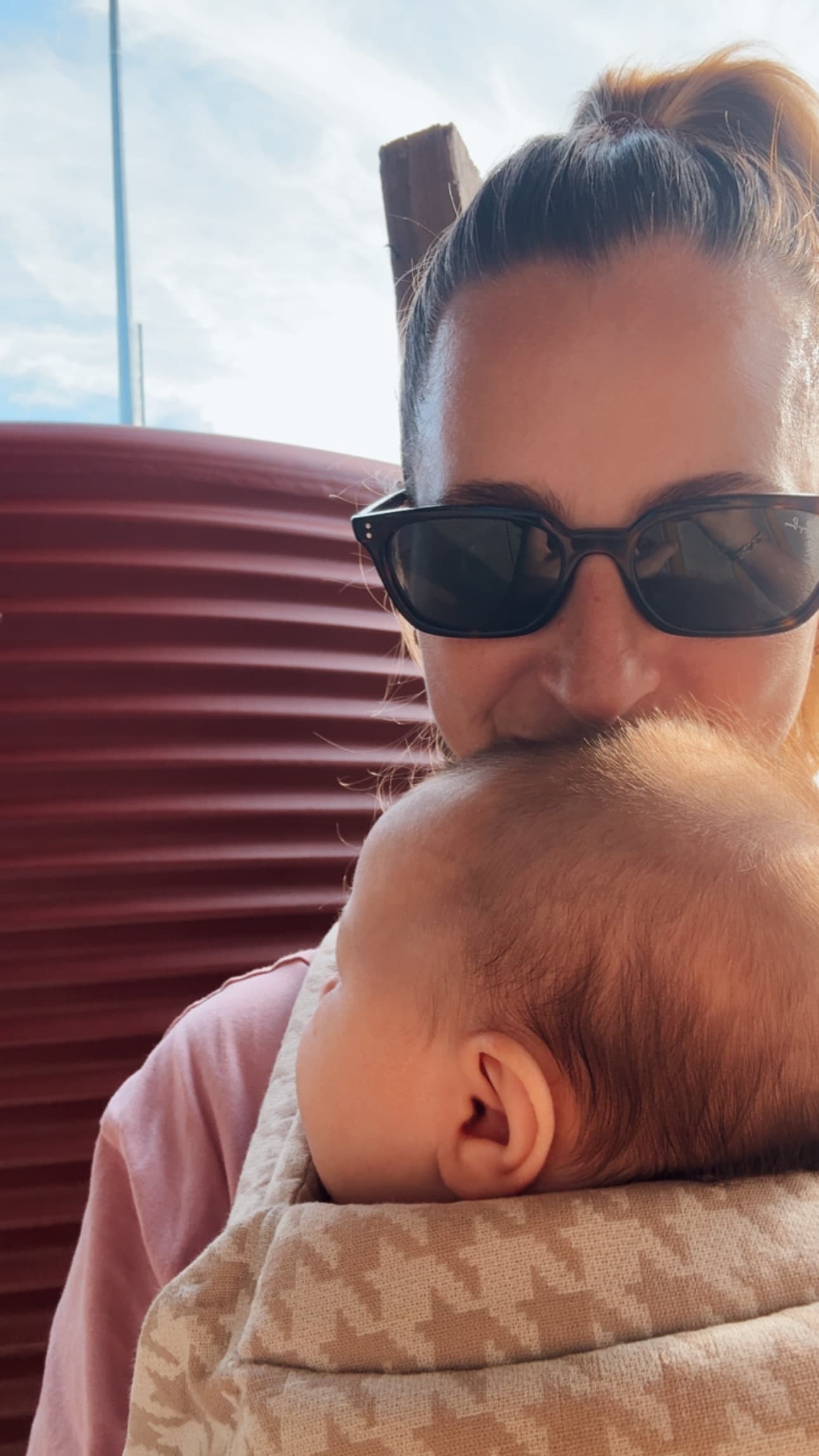 Jess Clark with her newborn - the real human face inside the verdict about generic AI